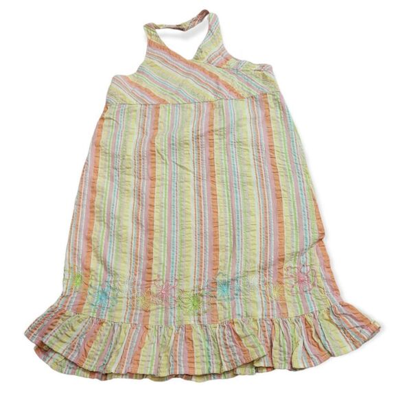 Cherokee stripped halter dress 4T - Picture 1 of 4